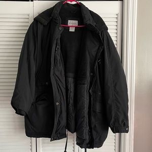 Women’s Plus Black Jacket